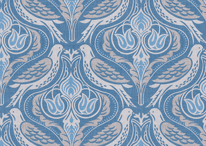 Dawn Chorus, Dusk - Twist&Fit Roman Blind - Image 8